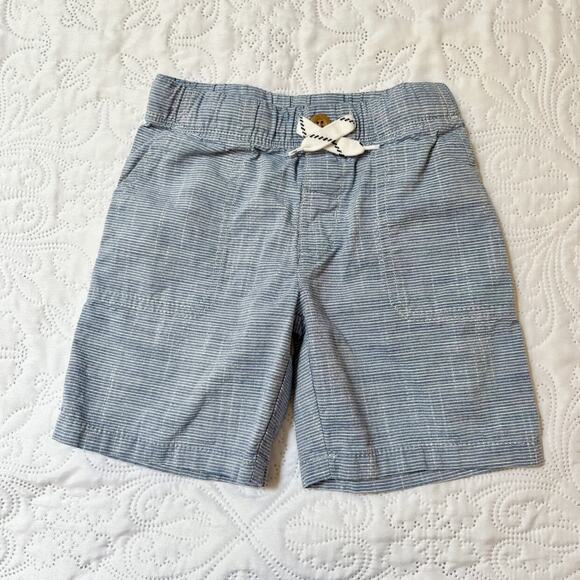 Carter's Pull On Striped Shorts Size 4 - Picture 2 of 5
